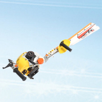 2 stroke gas pruner garden machine hedge trimmer