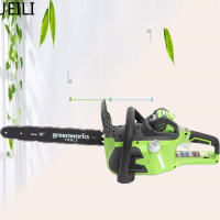 high power garden machine 80V electric start chainsaw