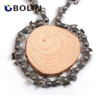 BoLin High Quality  Chainsaw Chain manufacturer  3/8"LP 043" Skip Chain  with German material