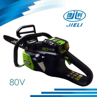 80V electric chain saw 18inch electric garden machine with cheap price