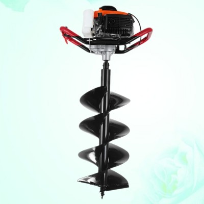 portable 80mm drill size tree planting earth auger drill